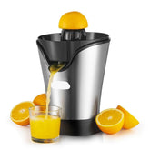 Electric Citrus Juicer, Orange Juice Squeezer With One Juicing Cone, 100W Stainless Steel Filter Orange Juice Maker, Easy To Clean For Oranges, Grapefruits, Lemons And Other Citrus Fruits